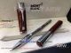 Perfect Replica Mont Blanc Monaco Princess Red Resin & Silver Rollerball Pen (1)_th.jpg